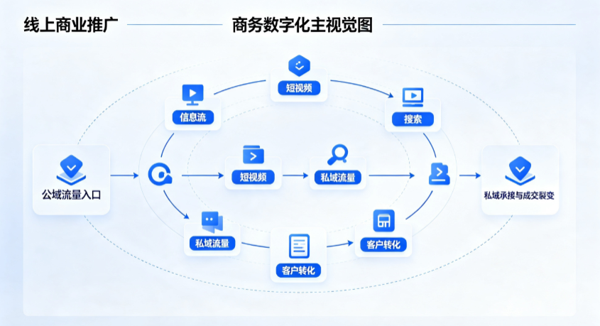 平顺县线上商业推广怎么做？全域流量闭环搭建与低成本转化实战指南